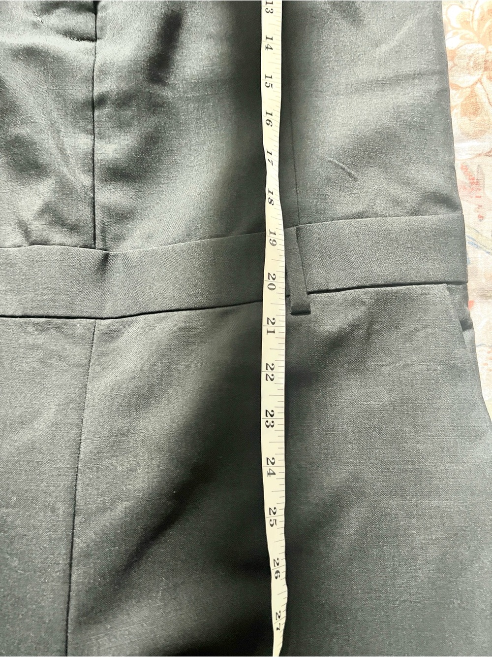 IRENE Architectural WideLeg Jumpsuit Wool Mohair Minimalist Industrial Size 38/6 - Picture 12 of 12